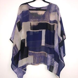 Lightweight poncho style cover